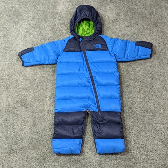 Goose Down Hooded Snow Suit 